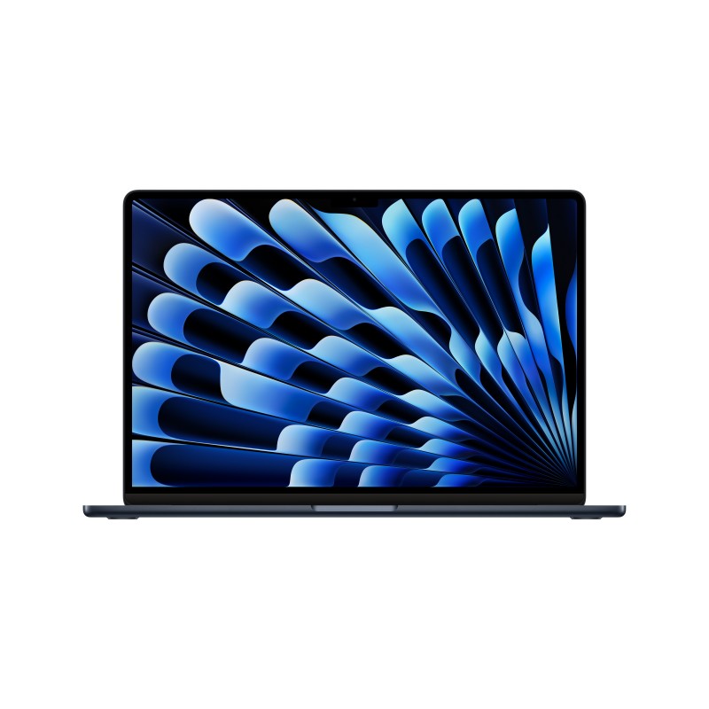 Apple MacBook Air Apple M M3 Laptop 38,9 cm (15.3") 8 GB 256 GB SSD Wi-Fi 6E (802.11ax) macOS Sonoma Navy