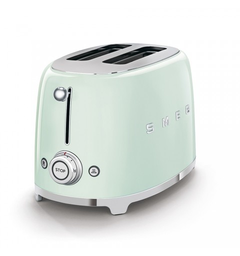 Smeg TSF01PGEU tostapane 6 2 fetta e 950 W Verde