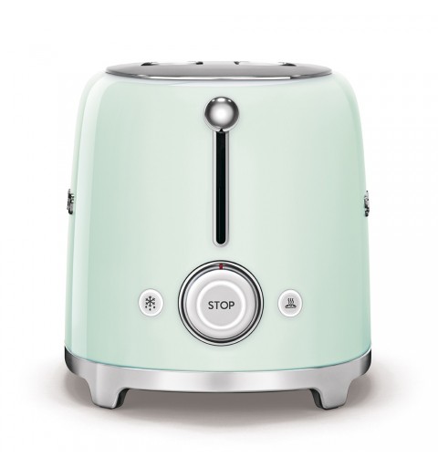 Smeg TSF01PGEU tostapane 6 2 fetta e 950 W Verde