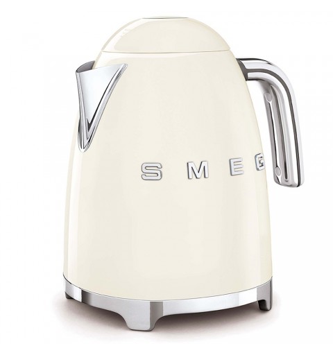 Smeg KLF03CREU bouilloire 1,7 L 2400 W Crème