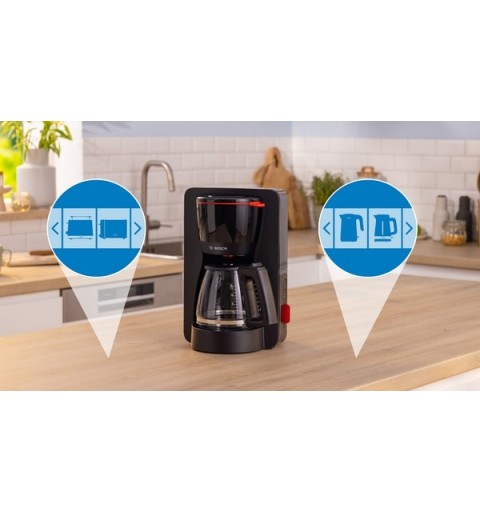 Bosch TKA3M133 macchina per caffè Macchina da caffè con filtro 1,25 L