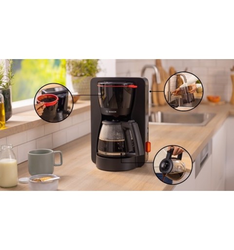 Bosch TKA3M133 macchina per caffè Macchina da caffè con filtro 1,25 L