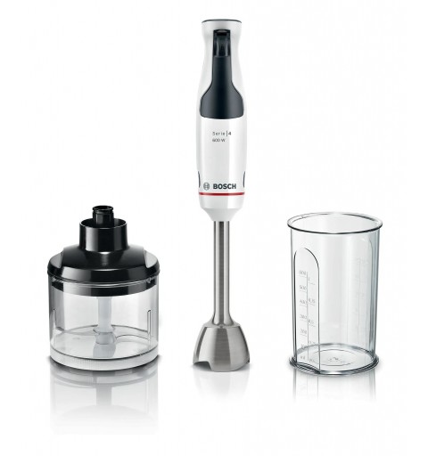 Bosch Serie 4 MSM4W220 blender 0,6 L Mélangeur par immersion 600 W Blanc