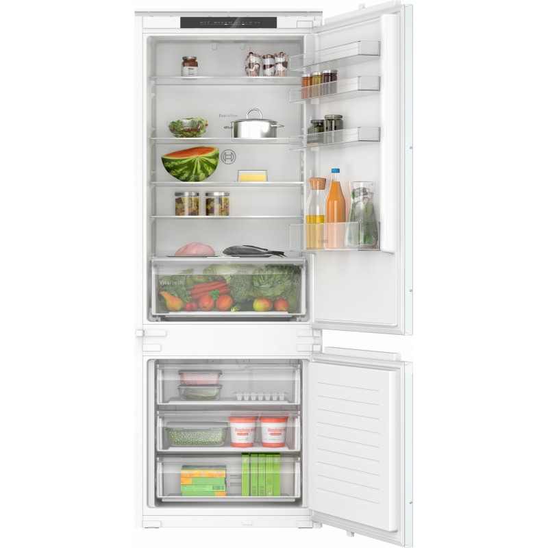 Bosch Serie 2 KBN965SE0 frigorifero con congelatore Da incasso 383 L E Bianco