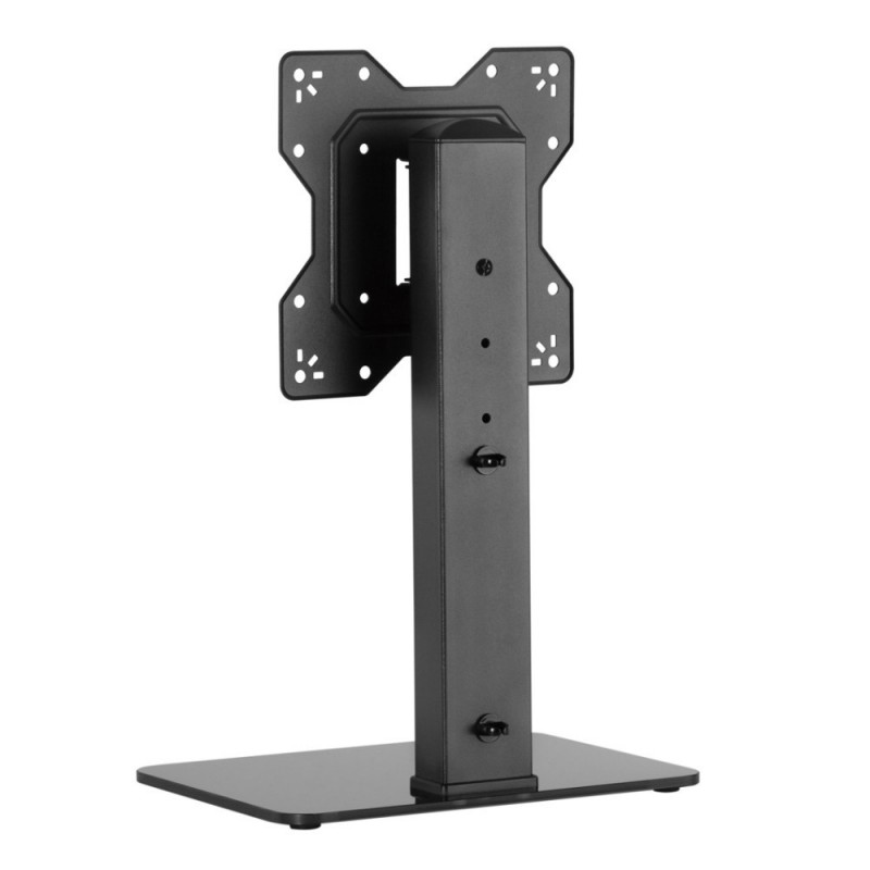 Techly ICA-LCD 323S monitor mount stand 109.2 cm (43") Black Desk