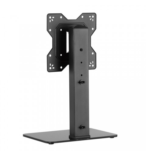 Techly ICA-LCD 323S monitor mount stand 109.2 cm (43") Black Desk