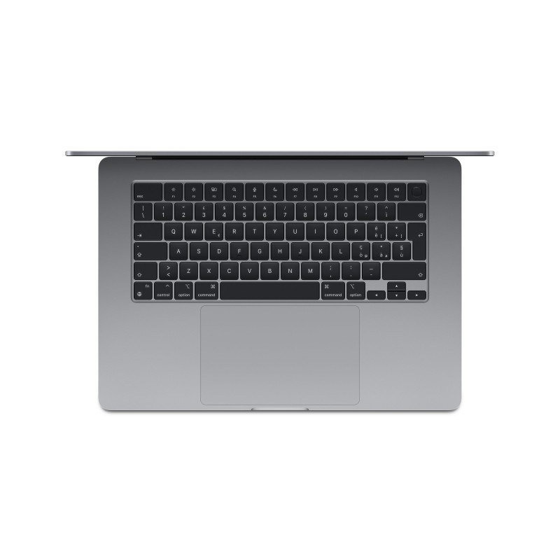 Apple MacBook Air Apple M M3 Laptop 38,9 cm (15.3") 16 GB 512 GB SSD Wi-Fi 6E (802.11ax) macOS Sonoma Grau