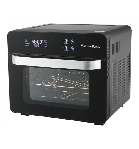 Melchioni 118340025 Backofen 24 l 1700 W Schwarz