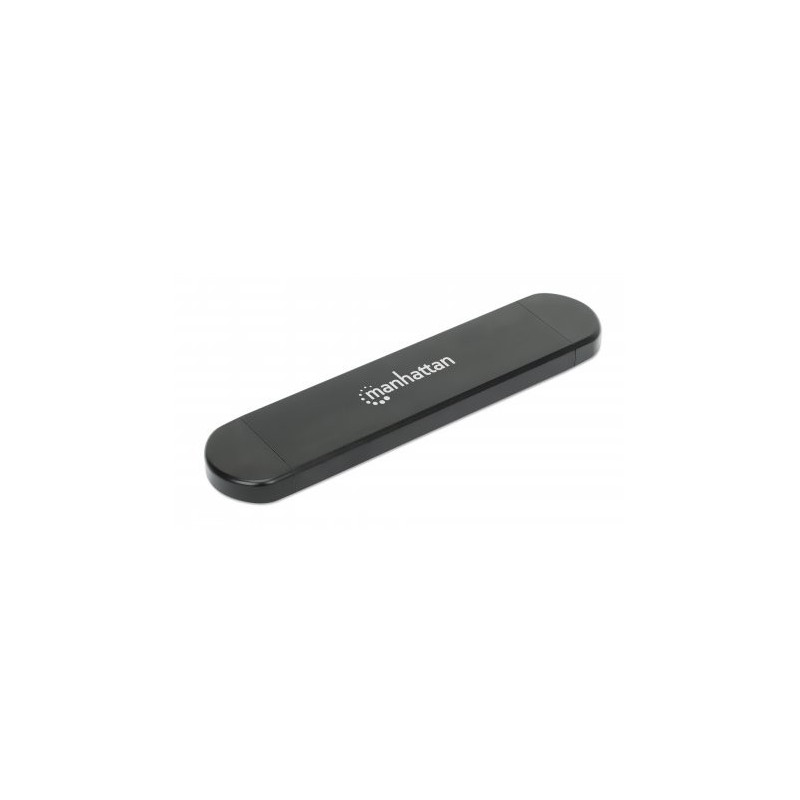 Manhattan 130639 Boîtier de disques de stockage Enceinte ssd Noir M.2