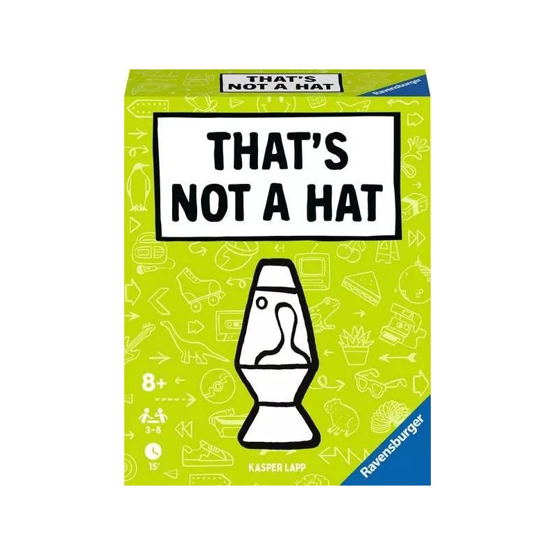 Ravensburger 22589 board card game That's not a hat 10 min Learning