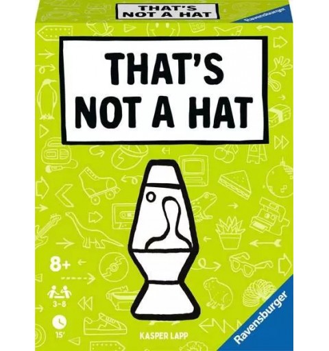 Ravensburger 22589 gioco da tavolo That's not a hat 10 min Carta da gioco Apprendimento