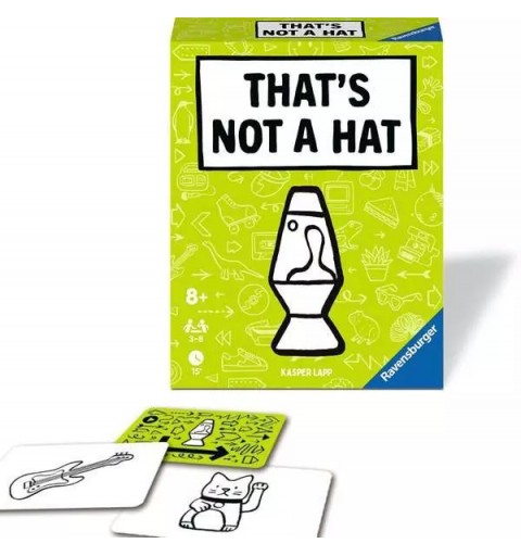 Ravensburger 22589 gioco da tavolo That's not a hat 10 min Carta da gioco Apprendimento