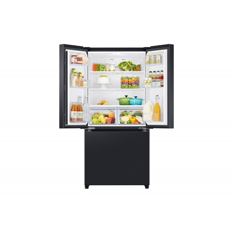 Samsung RF50C510EB1 side-by-side refrigerator Freestanding E Anthracite