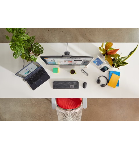 Logitech Mx Keys For Business tastiera Bluetooth Italiano Grafite