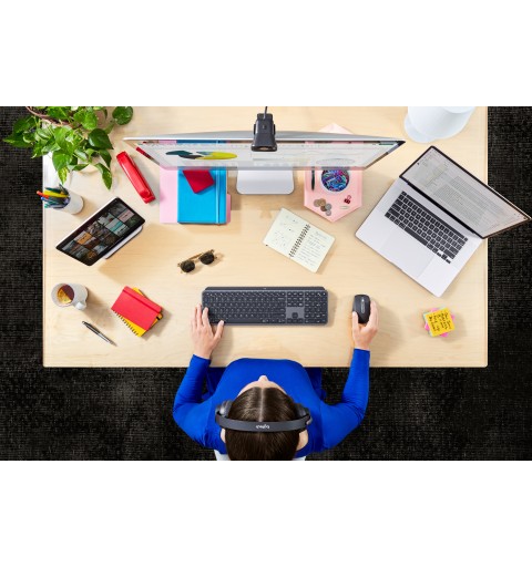 Logitech Mx Keys For Business tastiera Bluetooth Italiano Grafite