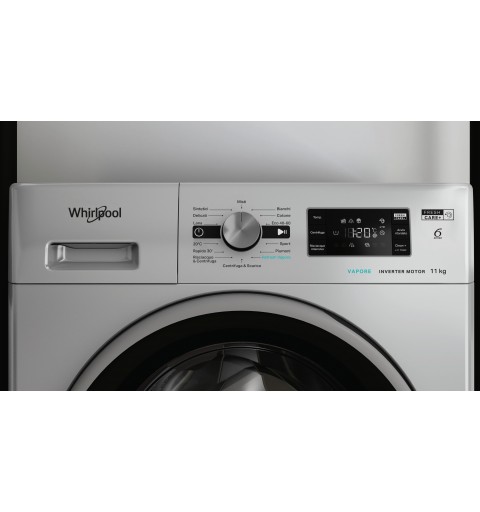 Whirlpool FFB 116 SILVER IT lavadora Carga frontal 11 kg 1400 RPM Plata