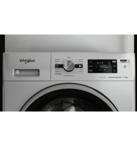 Whirlpool FFB 116 SILVER IT lavatrice Caricamento frontale 11 kg 1400 Giri min Argento