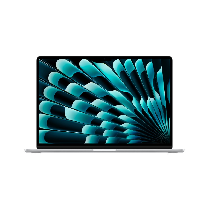 Apple MacBook Air Apple M M3 Portátil 38,9 cm (15.3") 8 GB 512 GB SSD Wi-Fi 6E (802.11ax) macOS Sonoma Plata