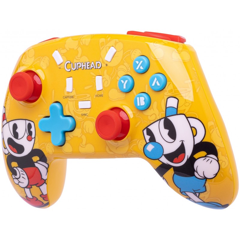 Qubick ACSW0242 Gaming Controller Yellow Bluetooth USB Gamepad Analogue Digital Nintendo Switch, Nintendo Switch Lite,