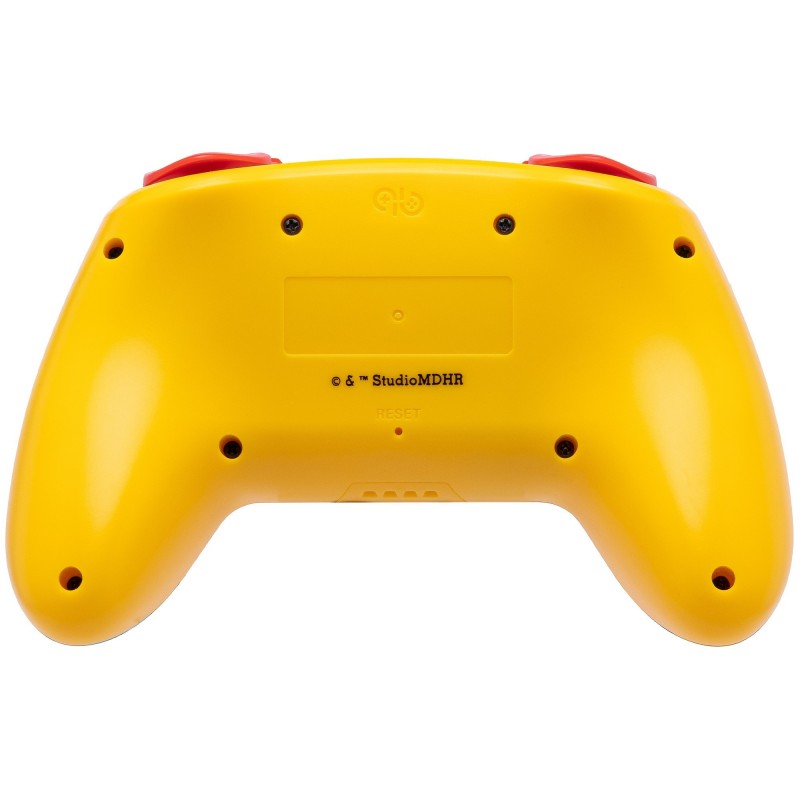 Qubick ACSW0242 Gaming Controller Yellow Bluetooth USB Gamepad Analogue Digital Nintendo Switch, Nintendo Switch Lite,