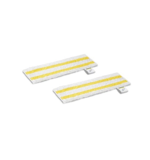 Kärcher Universal floor cloth set EasyFix Panno monouso per mocio Bianco, Giallo