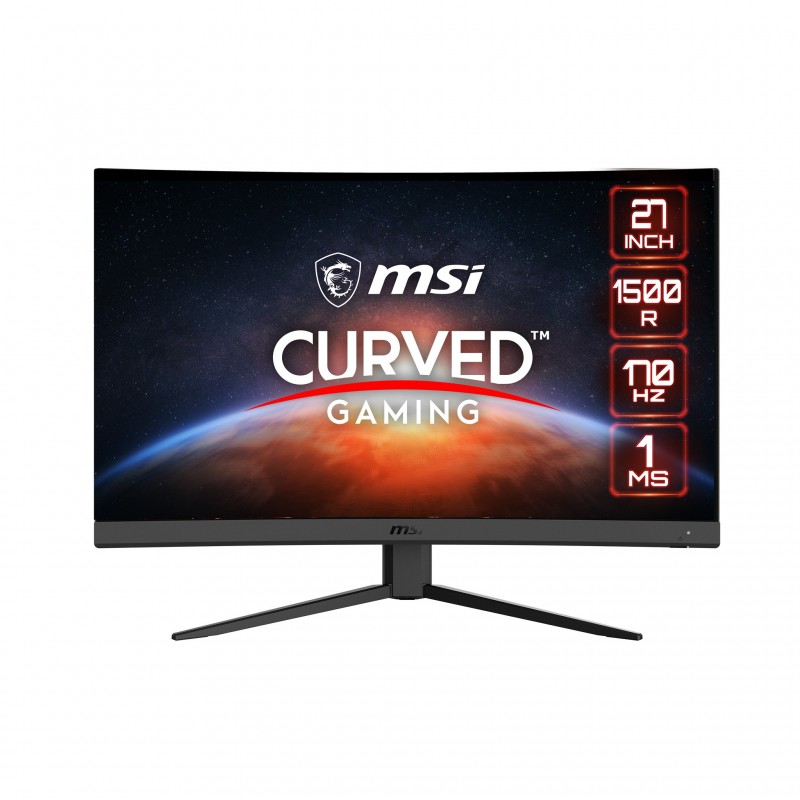 MSI G27CQ4 E2 pantalla para PC 68,6 cm (27") 2560 x 1440 Pixeles Wide Quad HD LCD Negro