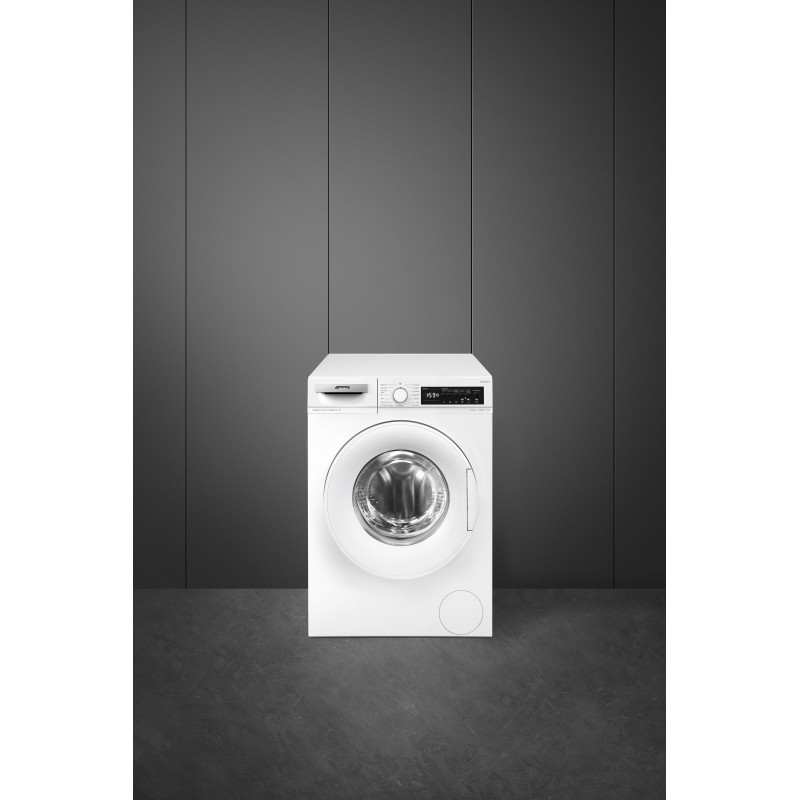 Smeg LB2T82ASIT machine à laver Charge avant 8 kg 1200 tr min Blanc