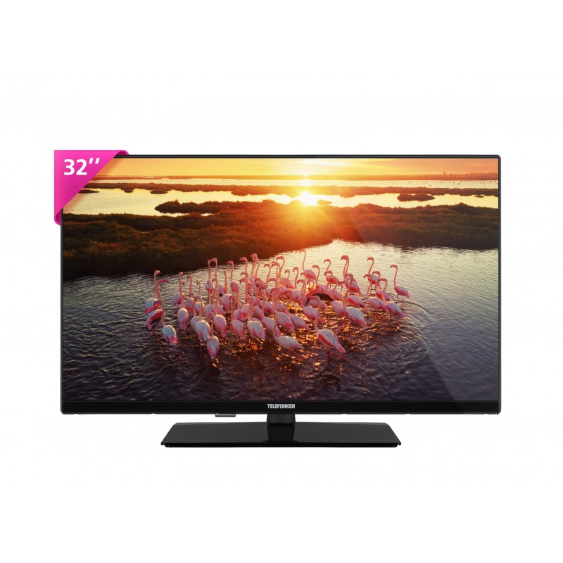 Telefunken TE32750B45V2D TV 81.3 cm (32") HD Smart TV Wi-Fi Black 250 cd m²