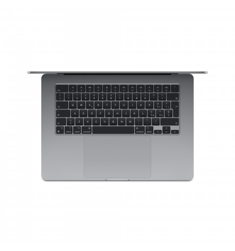 Apple MacBook Air Apple M M3 Laptop 38,9 cm (15.3") 8 GB 512 GB SSD Wi-Fi 6E (802.11ax) macOS Sonoma Grau