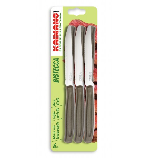 Kaimano Dinamik 6 pieza(s) Acero inoxidable Cuchillo para carne