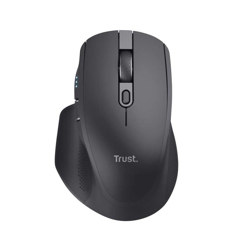 Trust Ozaa+ mouse Mano destra RF senza fili + Bluetooth Ottico 3200 DPI