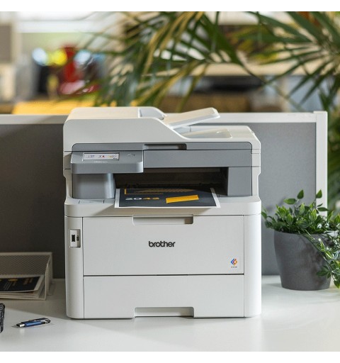 Brother MFC-L8390CDW Multifunktionsdrucker LED A4 600 x 2400 DPI 30 Seiten pro Minute WLAN