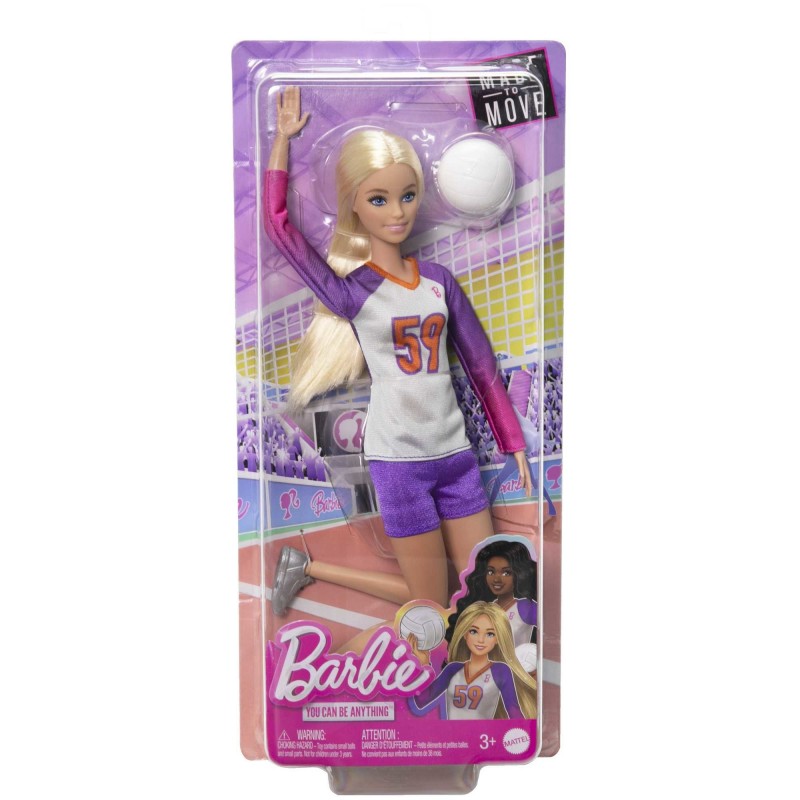 Barbie Made to Move Volleyball Player Doll