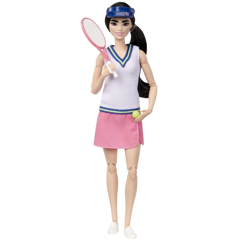 Barbie Made to Move Tennis Player Doll