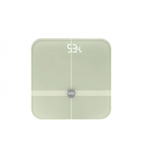 Laica PS7020 Personenwaage Quadratisch Transparent Elektronische Personenwaage