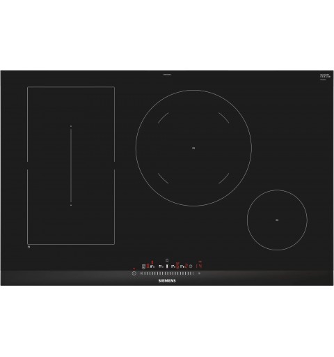 Siemens iQ500 ED875FSB5E hob Black Built-in 80 cm Zone induction hob 4 zone(s)
