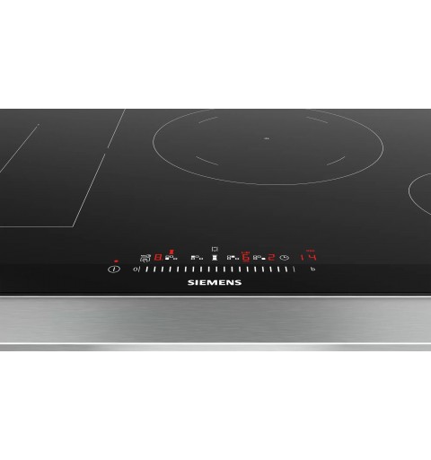 Siemens iQ500 ED875FSB5E hobs Negro Integrado 80 cm Con placa de inducción 4 zona(s)