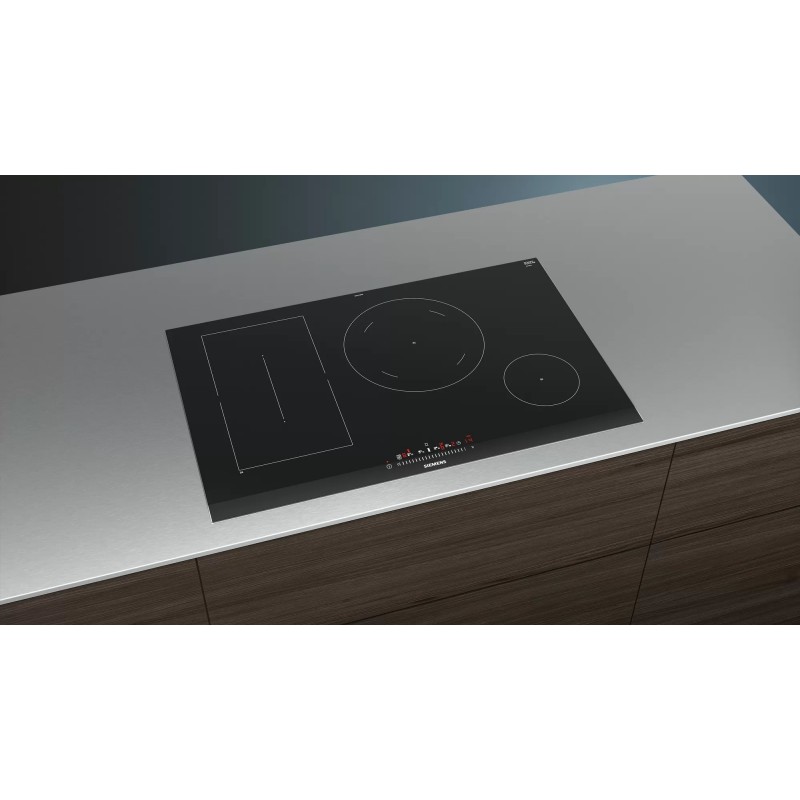 Siemens iQ500 ED875FSB5E hob Black Built-in 80 cm Zone induction hob 4 zone(s)