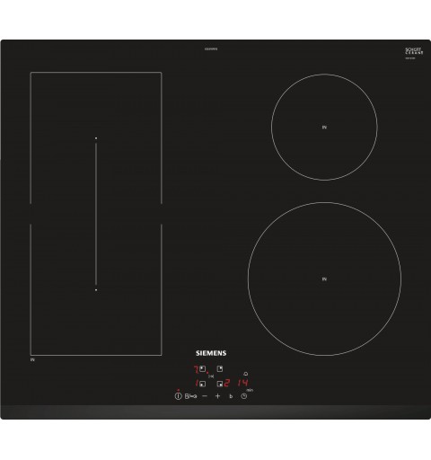 Siemens EE631BPB1E hob Black Built-in Zone induction hob 4 zone(s)