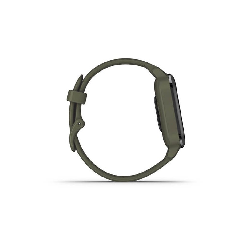 Garmin Venu SQ Music 3,3 cm (1.3") LCD 40 mm Digitale 240 x 240 Pixel Touch screen Verde Wi-Fi GPS (satellitare)