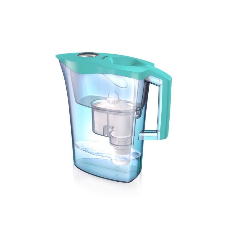 Laica UFSBE02 filtre à eau Filtre pompée à eau manuelle 3 L Transparent, Turquoise
