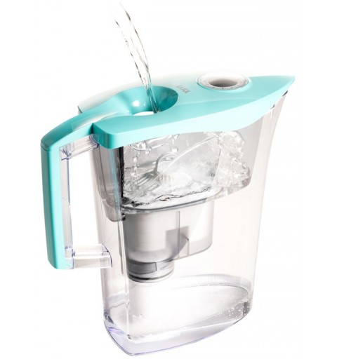 Laica UFSBE02 filtro de agua Filtro potabilizador portátil 3 L Transparente, Turquesa