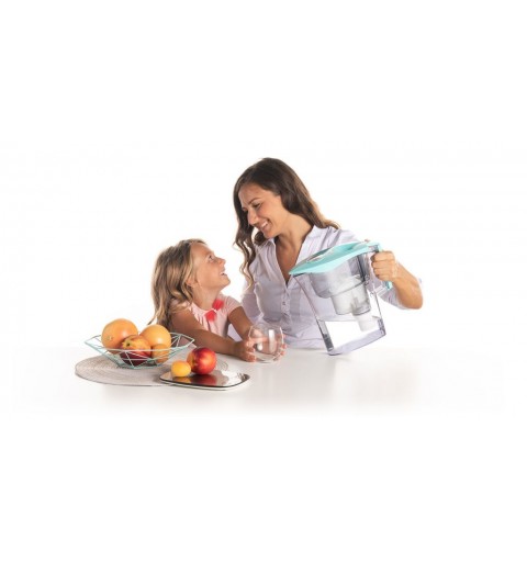 Laica UFSBE02 water filter Manual water filter 3 L Transparent, Turquoise