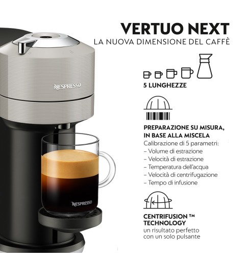 Krups Vertuo Next XN910B Semi-auto Capsule coffee machine 1.1 L