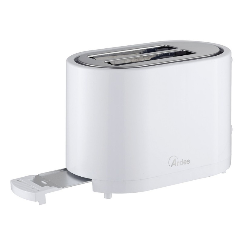 Ardes ARTOAST01 tostadora 7 2 rebanada(s) 750 W Blanco