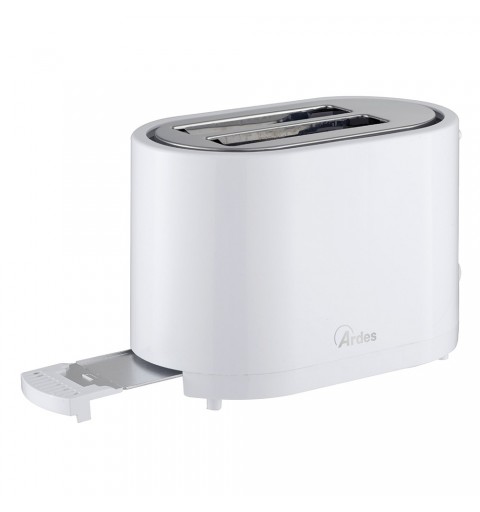 Ardes ARTOAST01 tostadora 7 2 rebanada(s) 750 W Blanco