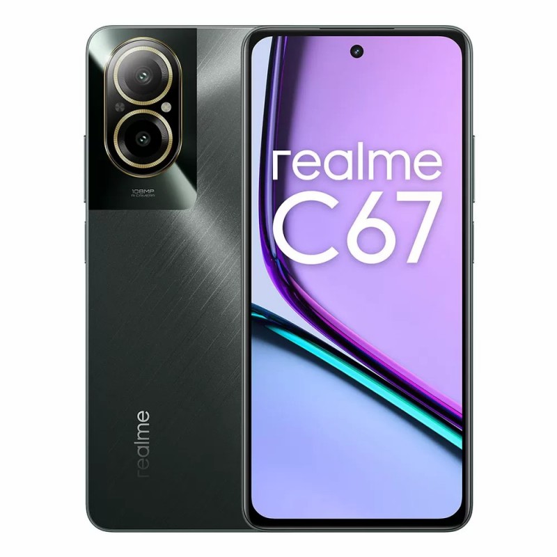 realme C67 17,1 cm (6.72") Double SIM Android 13 4G USB Type-C 6 Go 128 Go 5000 mAh Noir