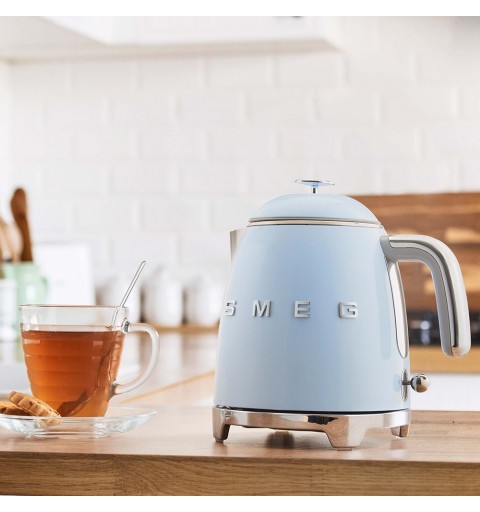 Smeg KLF05PBEU bouilloire 0,8 L 1400 W Bleu