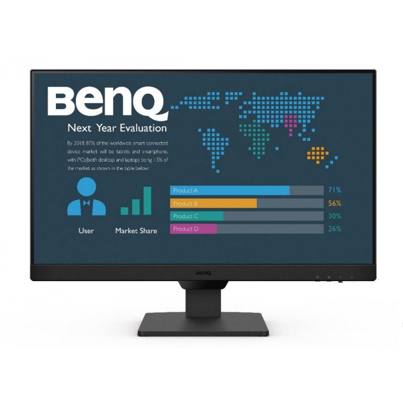 BenQ 9H.LM5LJ.LBE écran plat de PC 60,5 cm (23.8") 1920 x 1080 pixels Full HD Noir