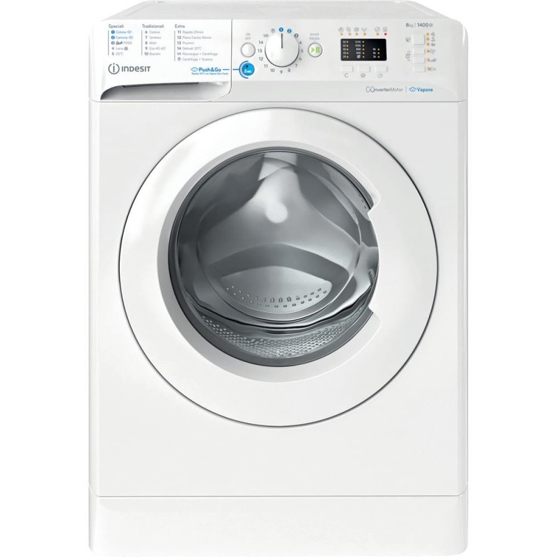 Indesit BWA 81496X WV IT washing machine Front-load 8 kg 1351 RPM White